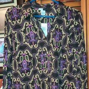 Nwt Dane Lewis Camelot Blouse
